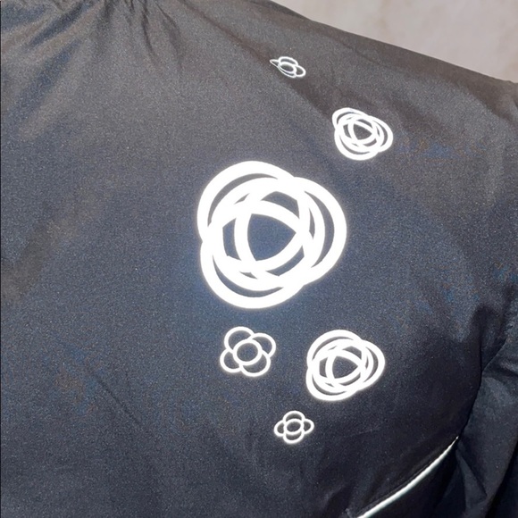 Lucy Brand Black & White Reflective Track Jacket - Picture 8 of 10